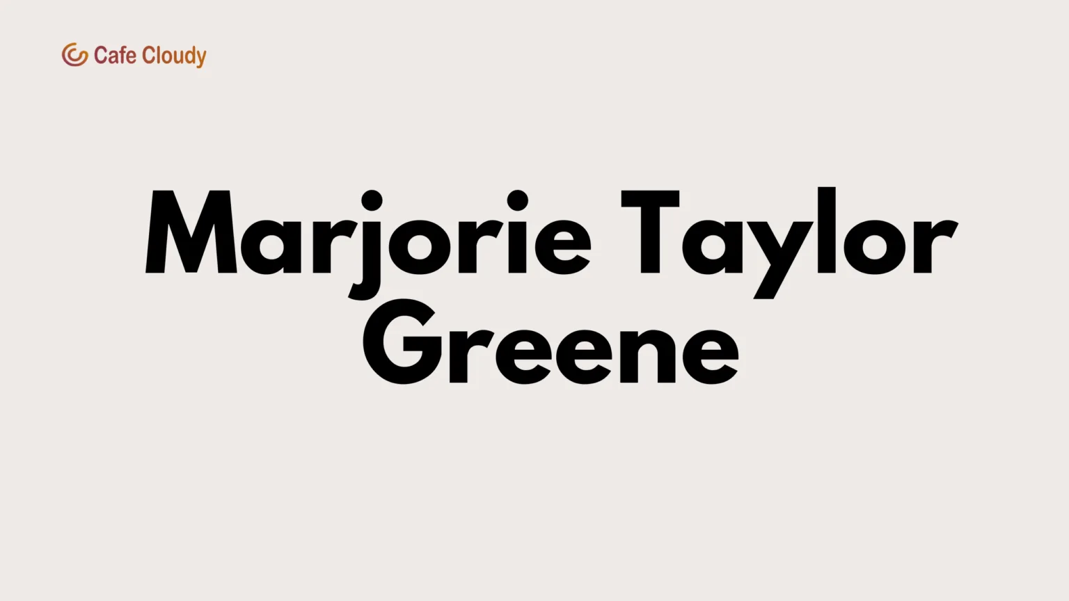 Trumps golden star Marjorie Taylor Greene’s Net worth