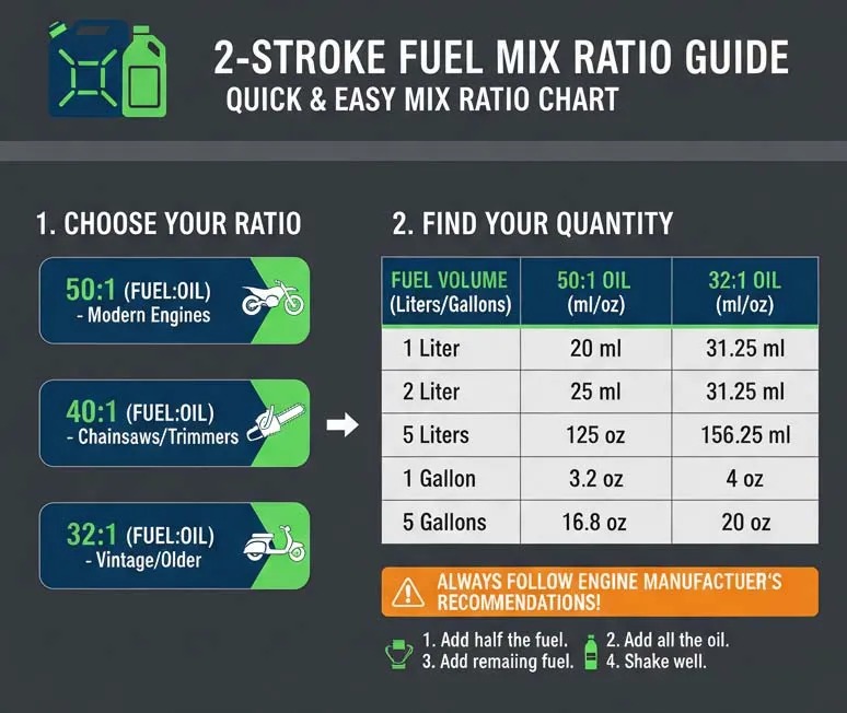How to Choose the Right 2 Stroke Oil for Your Engine