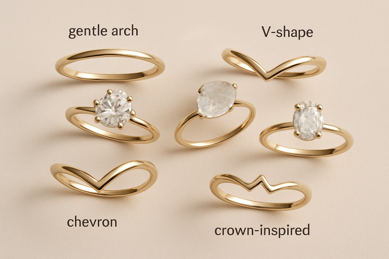 	Curved Wedding Bands: A Modern Twist on Timeless Elegance