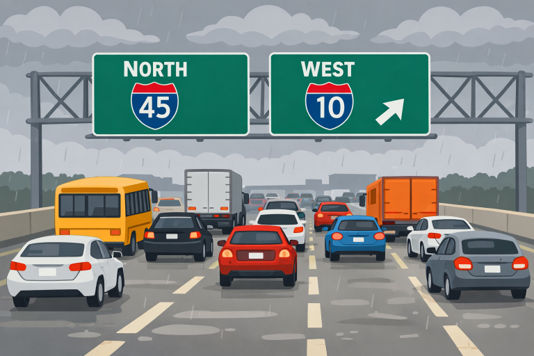 	The Hidden Dangers Of Driving On Houston's I-45 And I-10
