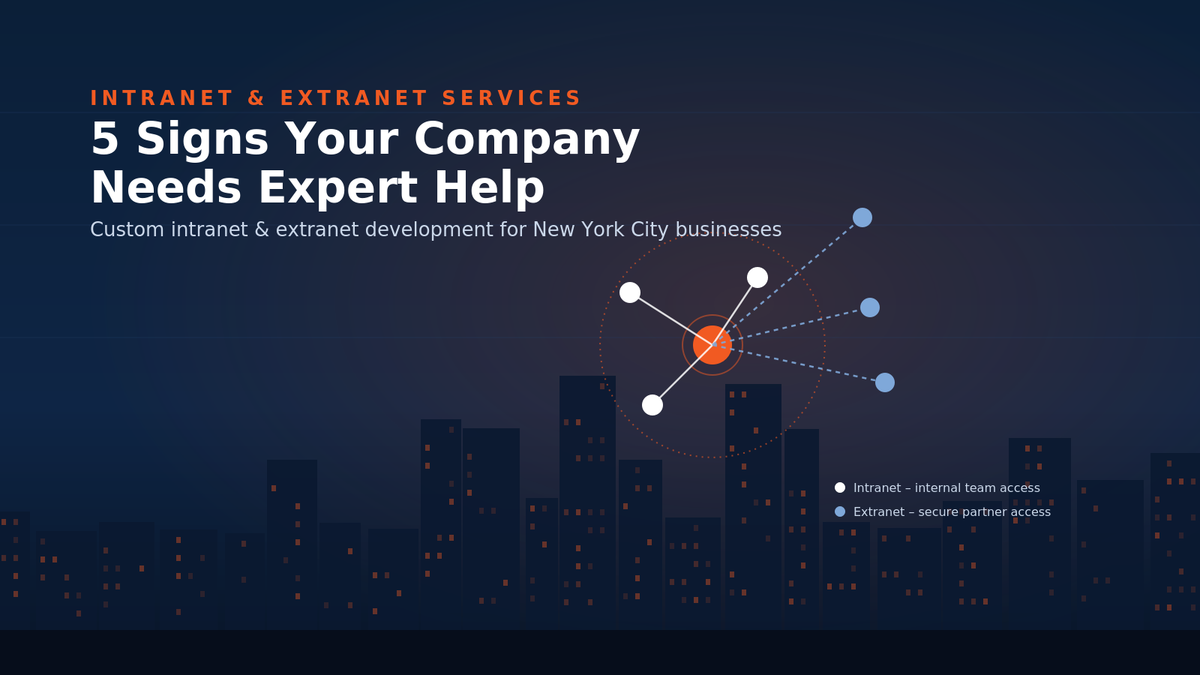 	Intranet Extranet Services New York City: 5 Signs