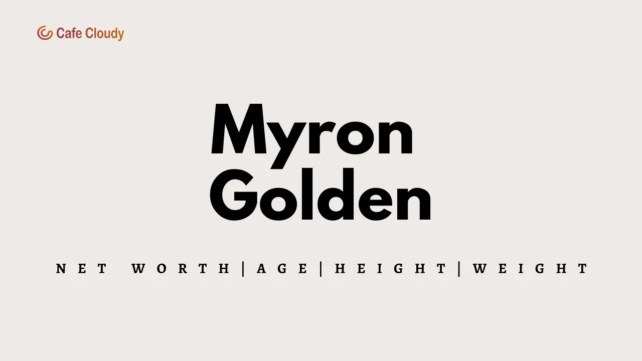 	Myron Golden Age, Weight, Height, Wife, Net Worth 2024