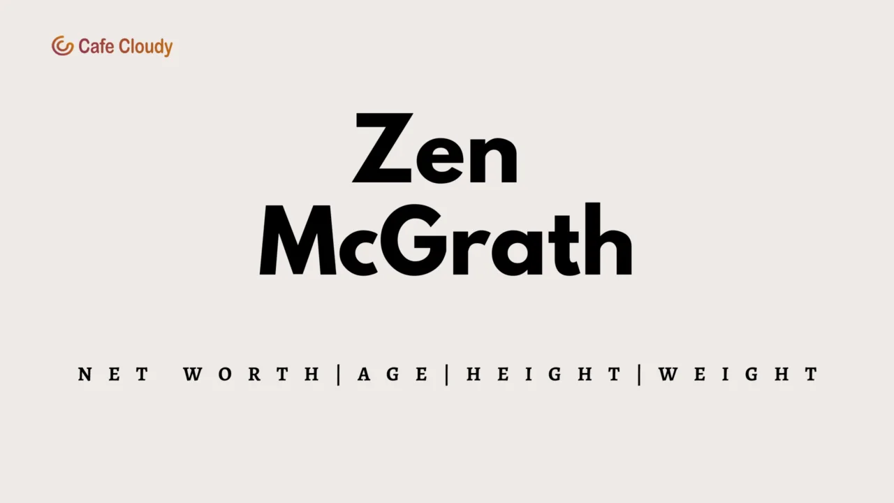 Find All the Details About Zen McGrath, His Net Worth, and His Parents