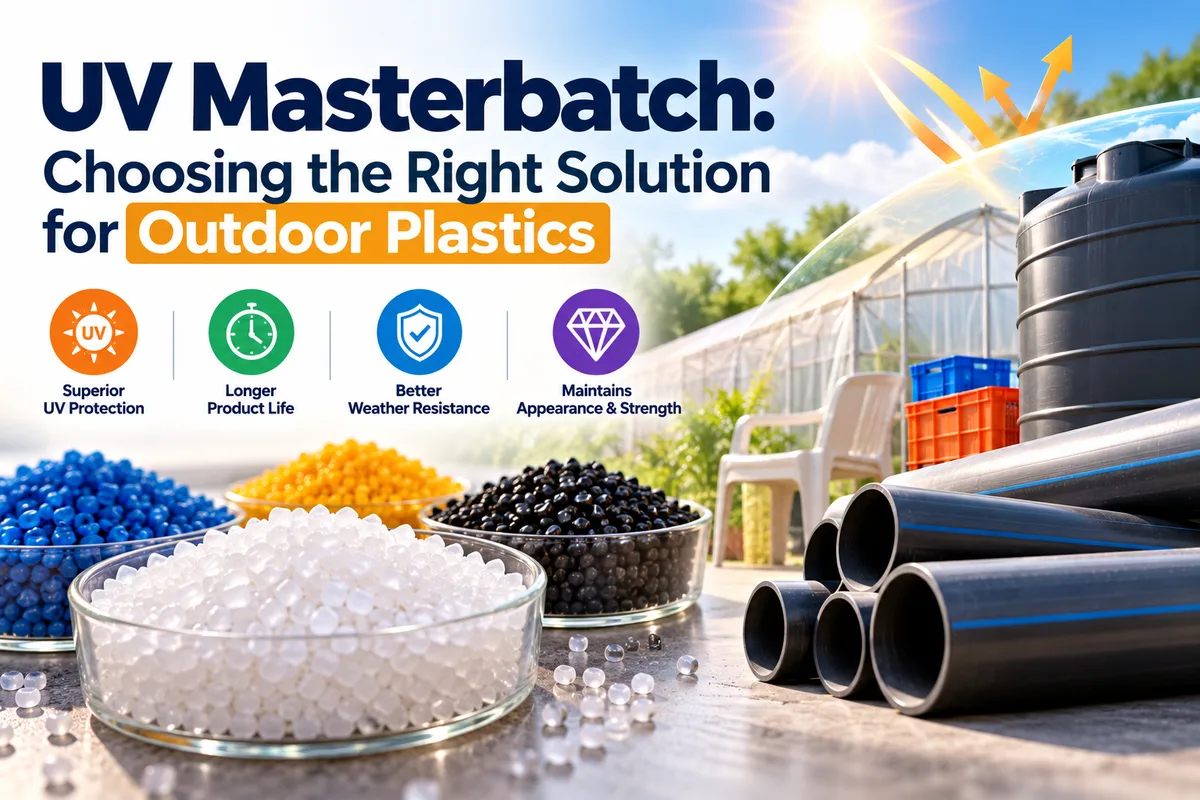 UV Masterbatch: Choosing the Right Solution for Outdoor Plastics